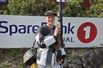 Katrine Aanestad Lund tok føringen i første lag. 348p/18*