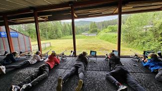 Ferske Oslo-skyttere på standplass