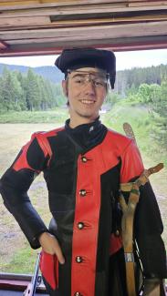 Simen Havik Samdal med 347p/21* i klasse EJ