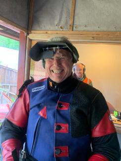 Arild Båheim, Oslo Østre leder V65 sammen med Kjell Ivar Brustad, Eidskog - 350p/29*