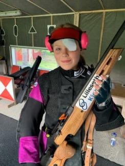 Celina Borgen Fuglerud - leder i klasse R med 344