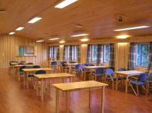 Salen i skytterhuset